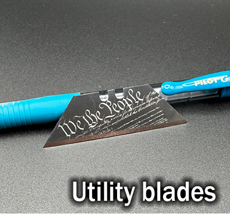 Utility knife blades